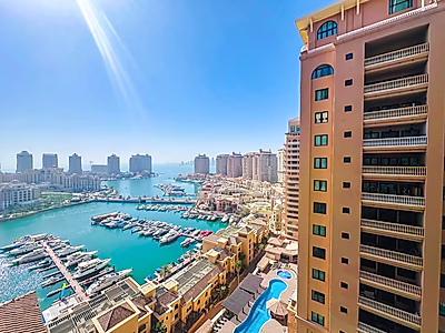 A month free! Stunning 2BR Apartment for Rent | Porto Arabia