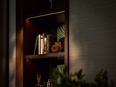 شقة مفروشة للإيجار في لوسيل | مخدومة وشاملة جميع الفواتير