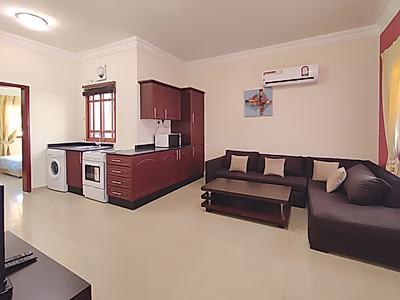 شقة أنيقة بغرفة نوم في الخيسة