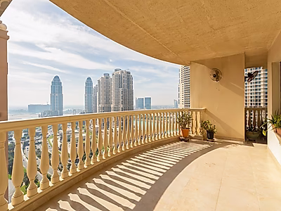 LUXURY 3 BEDROOM + MAID WITH STUNNING VIEW | PORTO ARABIA