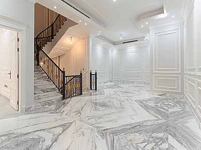 فيلا فخمة مع مساحات خاصة وتصميم أنيق