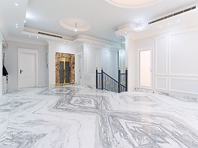 فيلا فخمة مع مساحات خاصة وتصميم أنيق