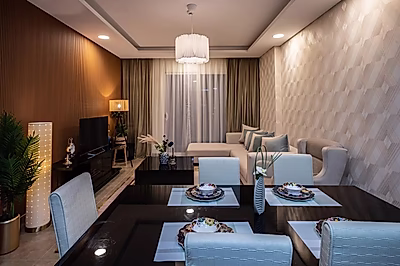 شقة مفروشة بالكامل للبيع في لوسيل، غرفتا نوم وحمامان