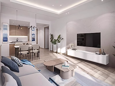 **أمّن استثمارك العقاري على الواجهة البحرية بنظام التملّك الحر — سداد على 6 سنوات**