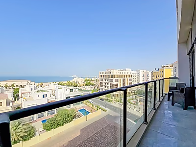 شقة رائعة بغرفتي نوم بتصميم عصري