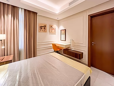 مفروشة بالكامل 1 غرفة نوم بما في ذلك الفواتير | الدوحة الجديد