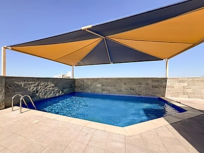 مفروشة بالكامل 1 غرفة نوم بما في ذلك الفواتير | الدوحة الجديد