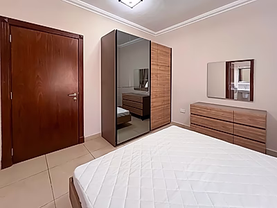 مفروشة بالكامل 1 غرفة نوم بما في ذلك الفواتير | الدوحة الجديد