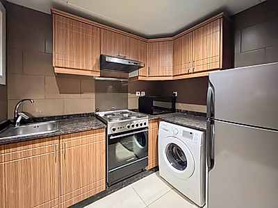 مفروشة بالكامل 1 غرفة نوم بما في ذلك الفواتير | الدوحة الجديد