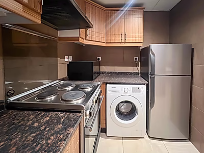 مفروشة بالكامل 1 غرفة نوم بما في ذلك الفواتير | الدوحة الجديد