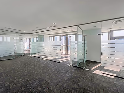 Premium 201 sqm Office with Large Balcony in Prime West Bay Tower