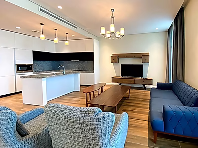 شقة أنيقة غرفتين نوم + غرفة خادمة | ادفع 20٪ وانتقل للسكن