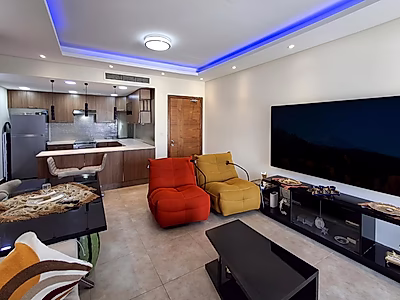 شقة فاخرة بغرفتي نوم في مدينة الياسمين