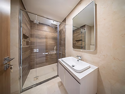 معيشة مرتفعة بغرفتين | ميزات فاخرة