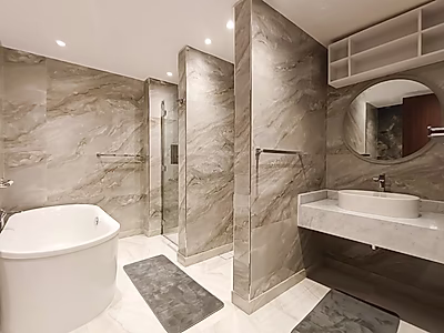 شقة رائعة للإيجار مكونة من 3 غرف نوم + غرفة خادمة | إطلالات خلابة على البحر والمدينة