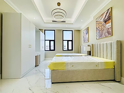 آپارتمان لوکس دو خوابه خانوادگی در الوآب