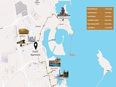 Flexible Investment | 5% Downpayment | 2BHK | Lusail | 5-Year Payment Plan