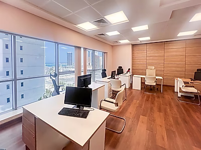 مكتب مفروش بالكامل بمساحة 150 م² | مرسى لوسيل | فرصة مميزة