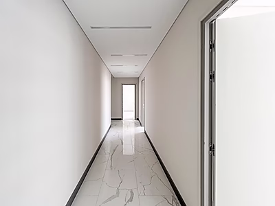 مكتب مجهز ومقسم 329 م² | لوسيل مارينا