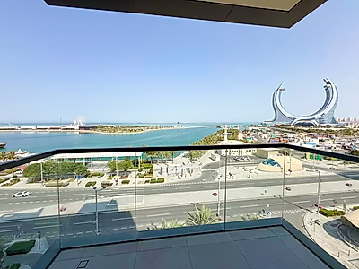 شقة حديثة بغرفة نوم واحدة وديكورات أنيقة