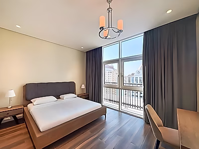 شقة غرفتين نوم + غرفة خادمة للبيع في اللؤلؤة – 20% دفعة أولى وخطة سداد لمدة 5 سنوات