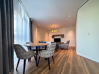 شقة غرفتين نوم + غرفة خادمة للبيع في اللؤلؤة – 20% دفعة أولى وخطة سداد لمدة 5 سنوات