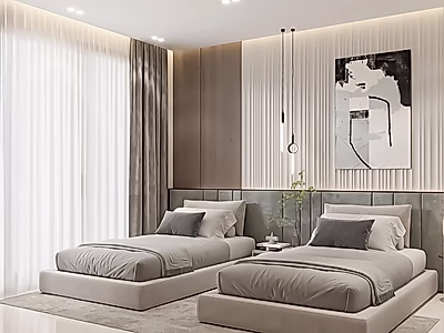 فرصة استثمارية مميزة: شقة فندقية بغرفتي نوم في قطيفان