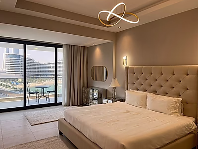 غرفة نوم واحدة | إطلالة على البحر | لوسيل