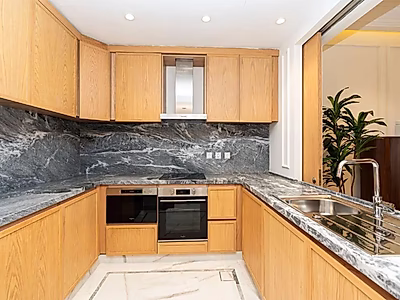 شقة جديدة فاخرة من غرفتي نوم مع غرفة خادمة في اللؤلؤة | خطة دفع مرنة