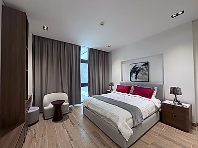 شقة مذهلة مكونة من غرفة نوم واحدة مفروشة | ياسمين سيتي | لوسيل