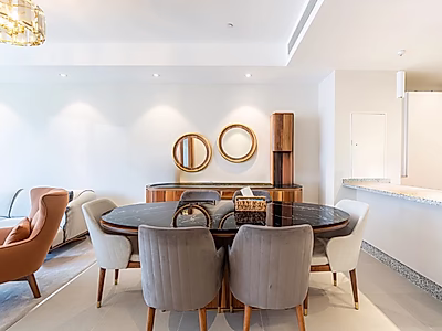 شقة أنيقة بغرفة نوم واحدة | مدينة الترفيه