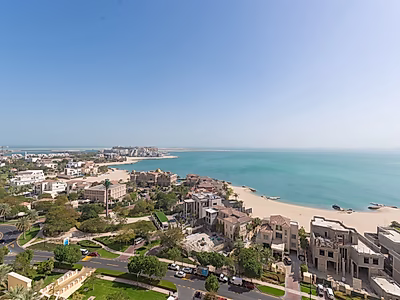 شقة واسعة بغرفة نوم واحدة | إطلالة بحرية/شرفة | برج متحدة