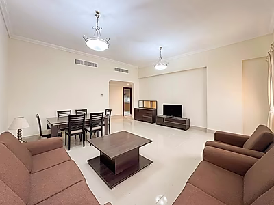 شقة  بغرفتي نوم أنيقة مع تشطيبات عصرية