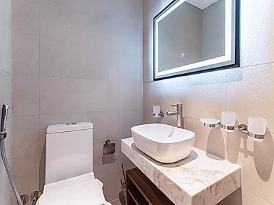 شقة مفروشة من غرفة نوم واحدة مع الفواتير | وست ووك