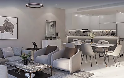 شقة أنيقة بغرفة نوم واحدة | الأركية