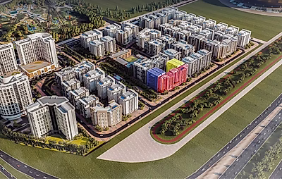 شقة أنيقة بغرفة نوم واحدة | الأركية