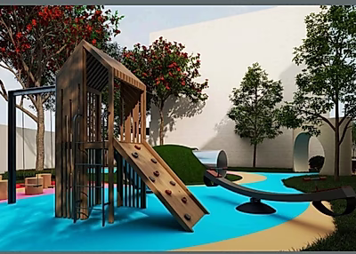 أسلوب حياة فاخر على جزيرة قطيفان | تاون هاوس ثلاثي الطوابق | حديقة خاصة ومصعد