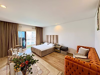 شقة بغرفة نوم واحدة تم تجديدها بالكامل في بيرل | شاملة ضريبة القيمة المضافة!