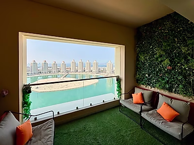 شقة بغرفة نوم واحدة تم تجديدها بالكامل في بيرل | شاملة ضريبة القيمة المضافة!