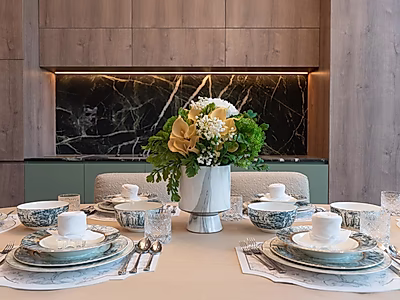 فيلا فاخرة 5 غرف + خادمة وسائق | مسبح خاص | روف تيراس | مفروشة بالكامل | جاردينو فيلاج – اللؤلؤة