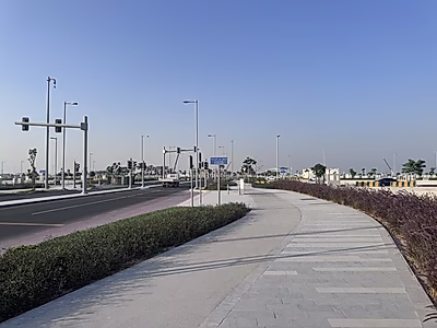 قطعة أرض زاوية حرة الملكية بمساحة 480 متر مربع في حي الحُزوم – لوسيل