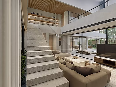 مسكن الجامع – فيلا فاخرة مميزة مع منتجع صحي على السطح وإطلالات على المحيط - Photo 2