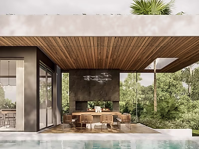 مسكن الجامع – فيلا فاخرة مميزة مع منتجع صحي على السطح وإطلالات على المحيط