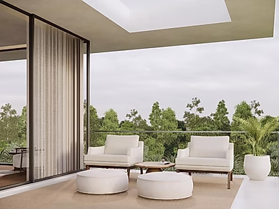 مسكن الجامع – فيلا فاخرة مميزة مع منتجع صحي على السطح وإطلالات على المحيط