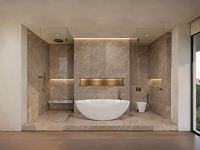 مسكن الجامع – فيلا فاخرة مميزة مع منتجع صحي على السطح وإطلالات على المحيط