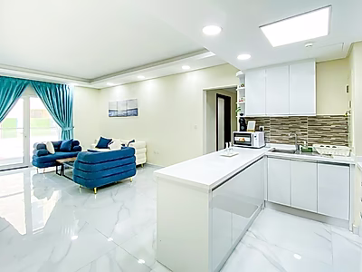 شقة أنيقة (غرفتان + غرفة خادمة) في إركيا - مفروشة بالكامل | شاملة الفواتير