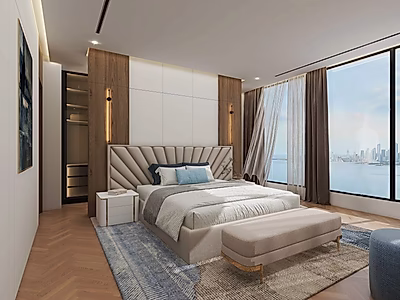 تاون هاوس فاخر للبيع أربع غرف نوم – مشروع قيد الإنشاء في جزيرة قطيفان الشمالية