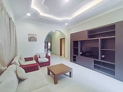 شقة أنيقة بثلاث غرف نوم بتشطيبات فاخرة