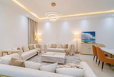 شقة أنيقة بغرفة نوم واحدة | مدينة الترفيه