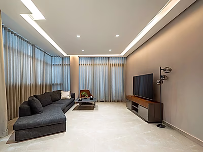 فيلا فاخرة 6 غرف نوم مع مسبح خاص | The Pearl